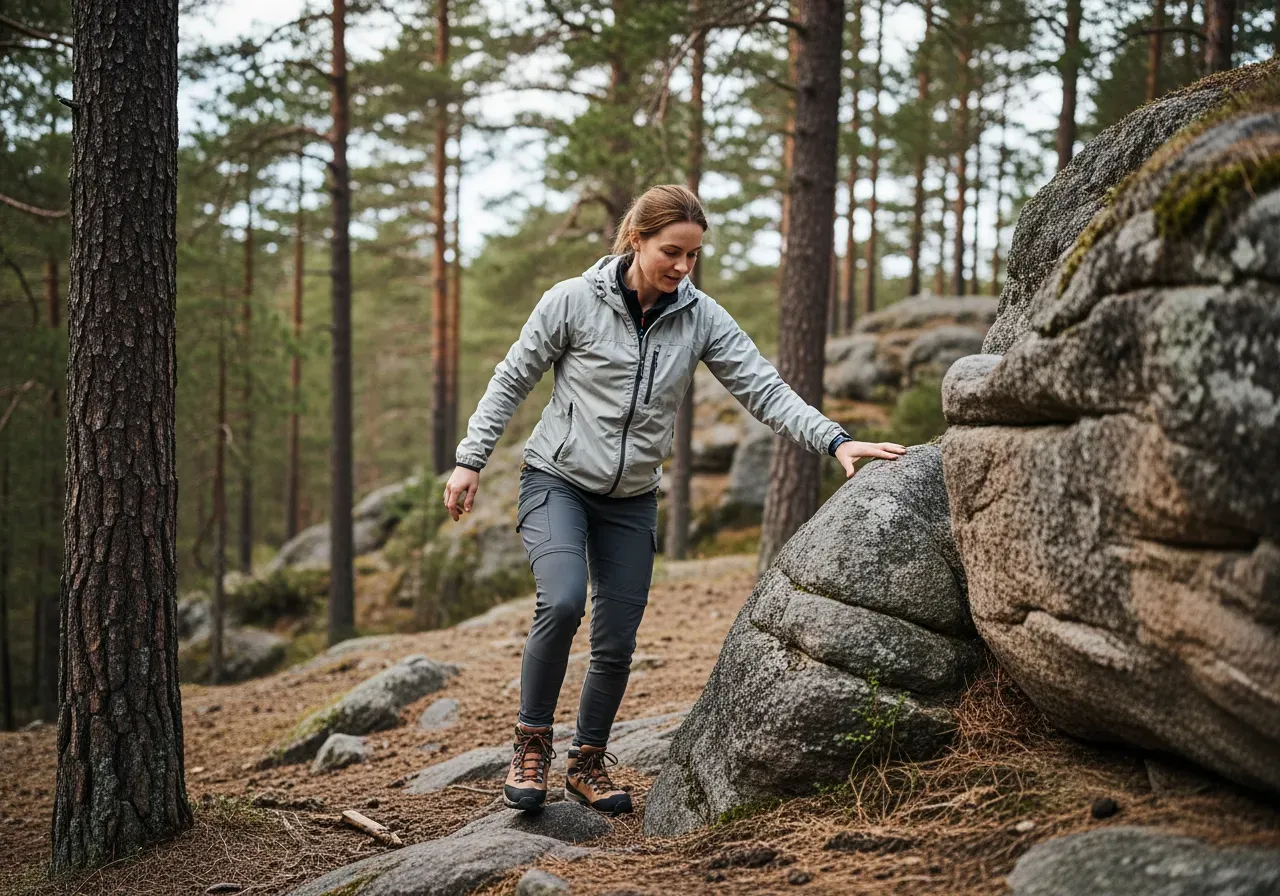 Nybörjare testar sport utomhus