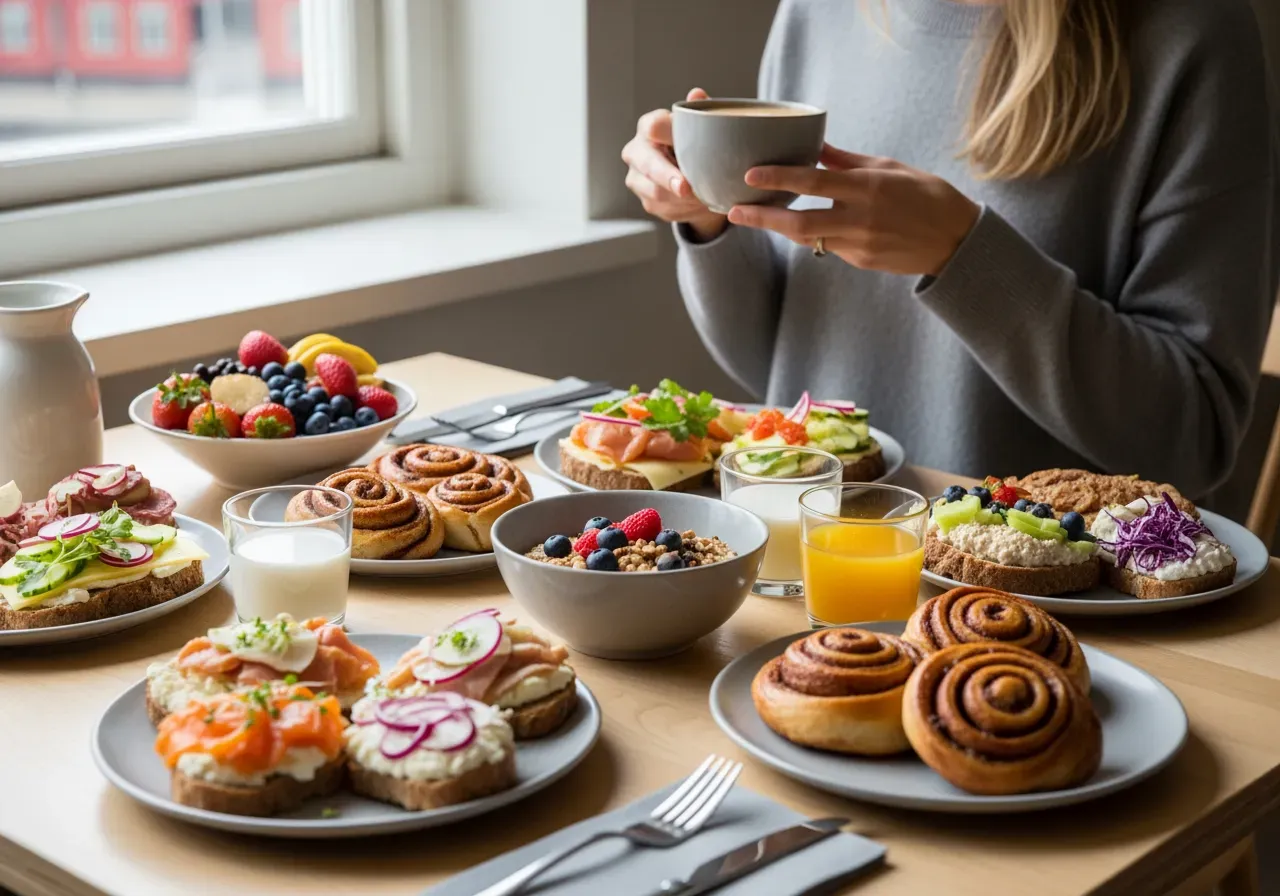 Brunch, frukost och kaffe i Stockholm