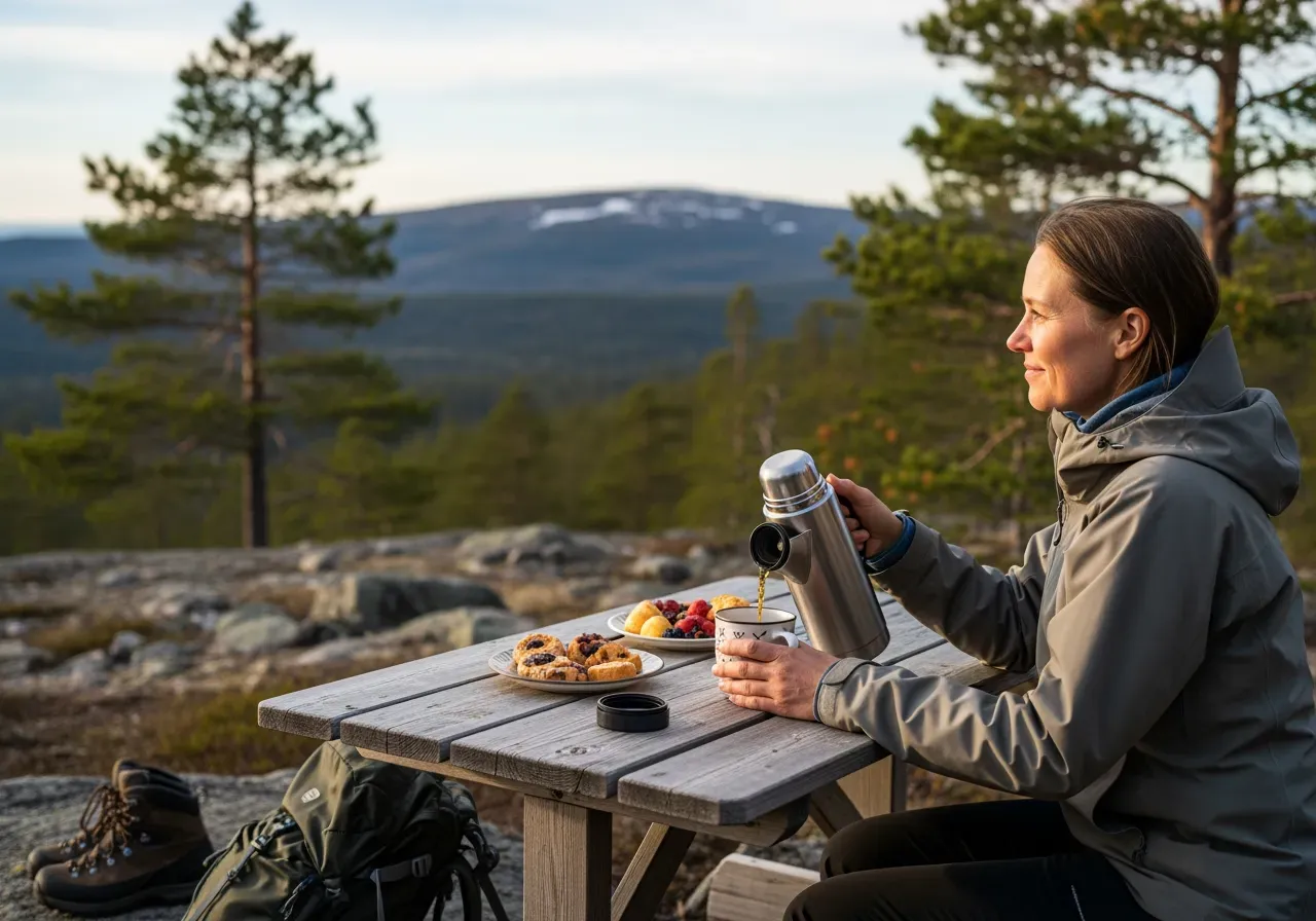 Eftermiddagste efter adrenalinfyllt äventyr