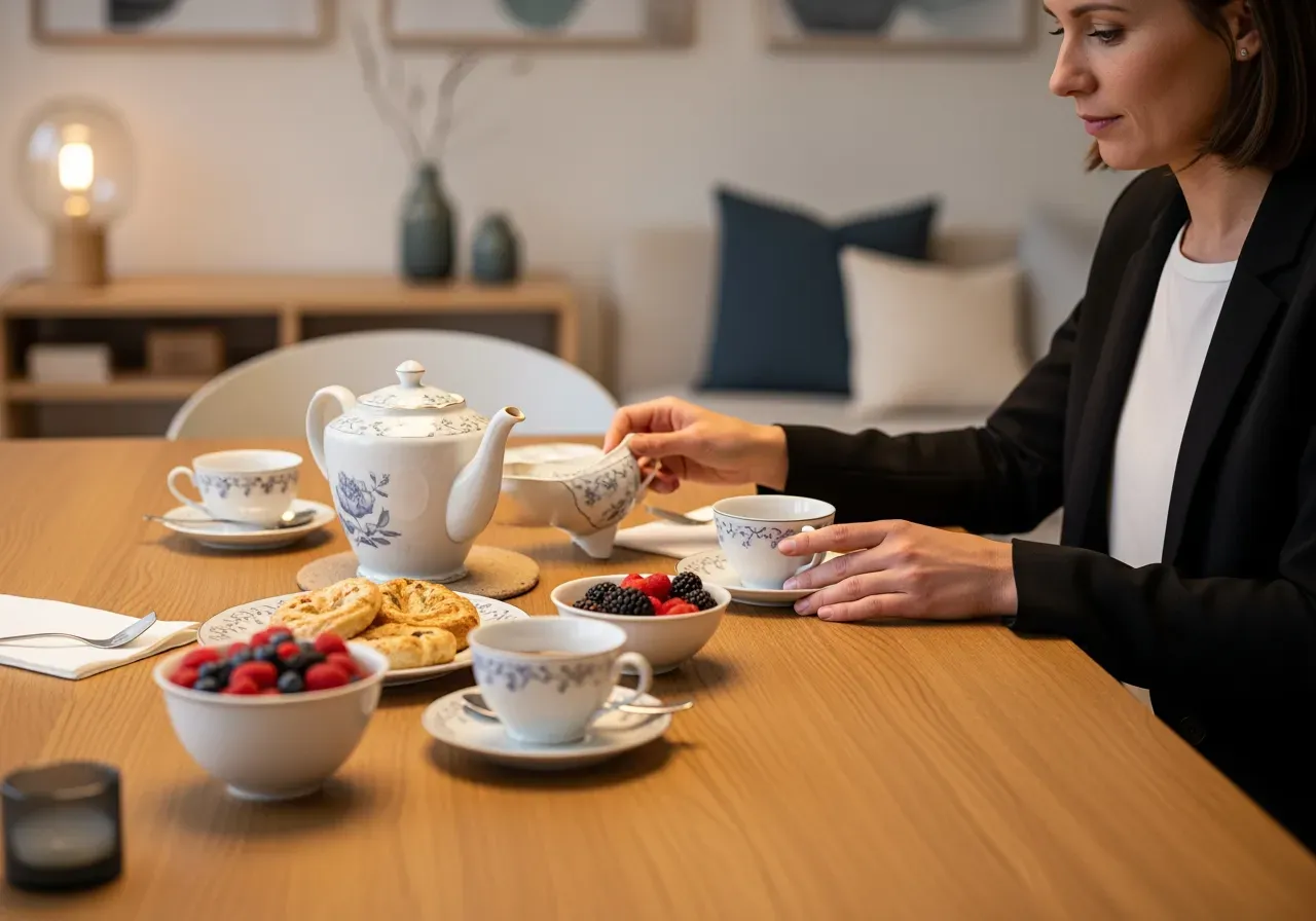 Eftermiddagste efter danslektion för par