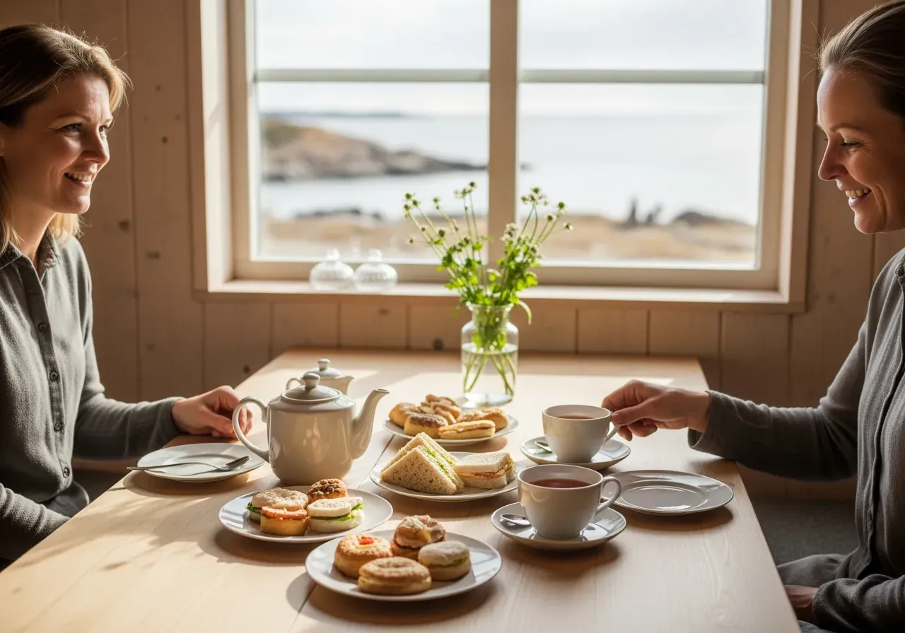 Eftermiddagste efter havsäventyr för två