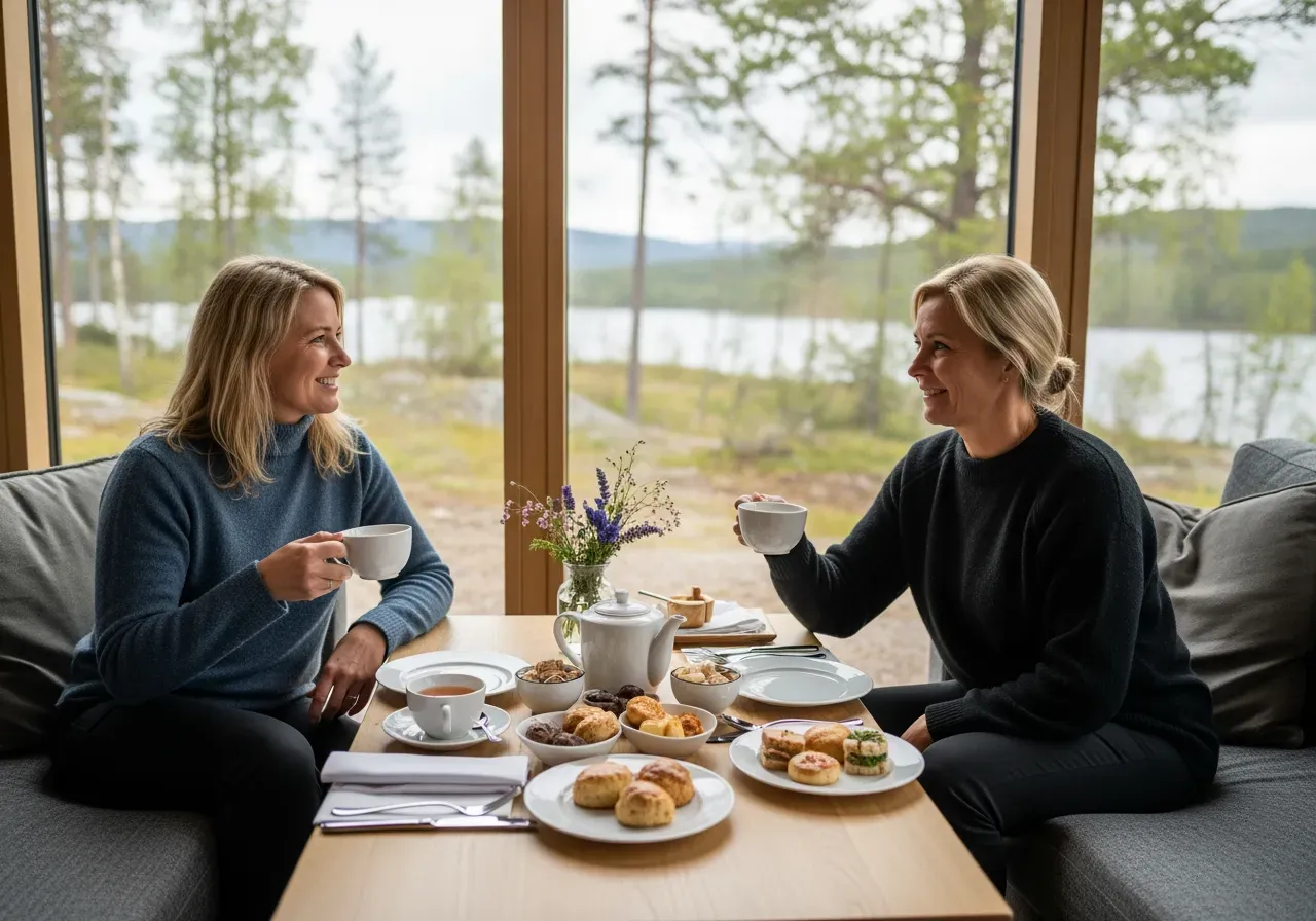 Eftermiddagste efter safari för två