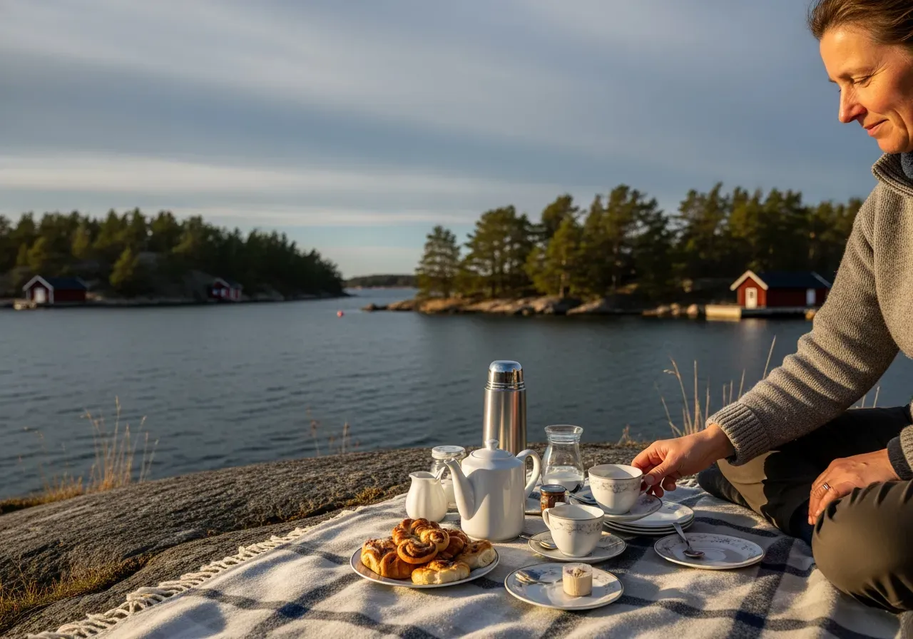 Eftermiddagste efter skärgårdssafari