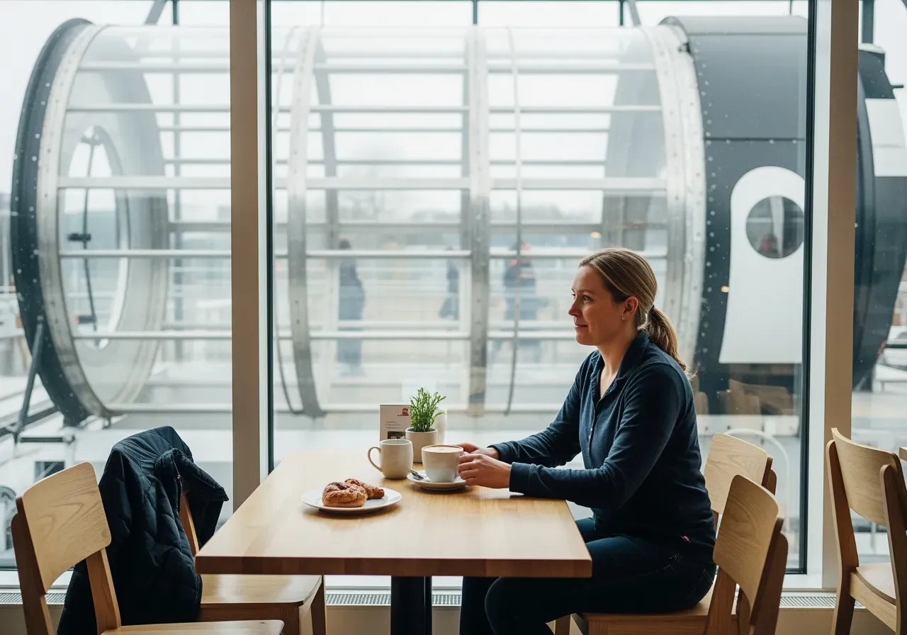 Fika efter vindtunnel guide