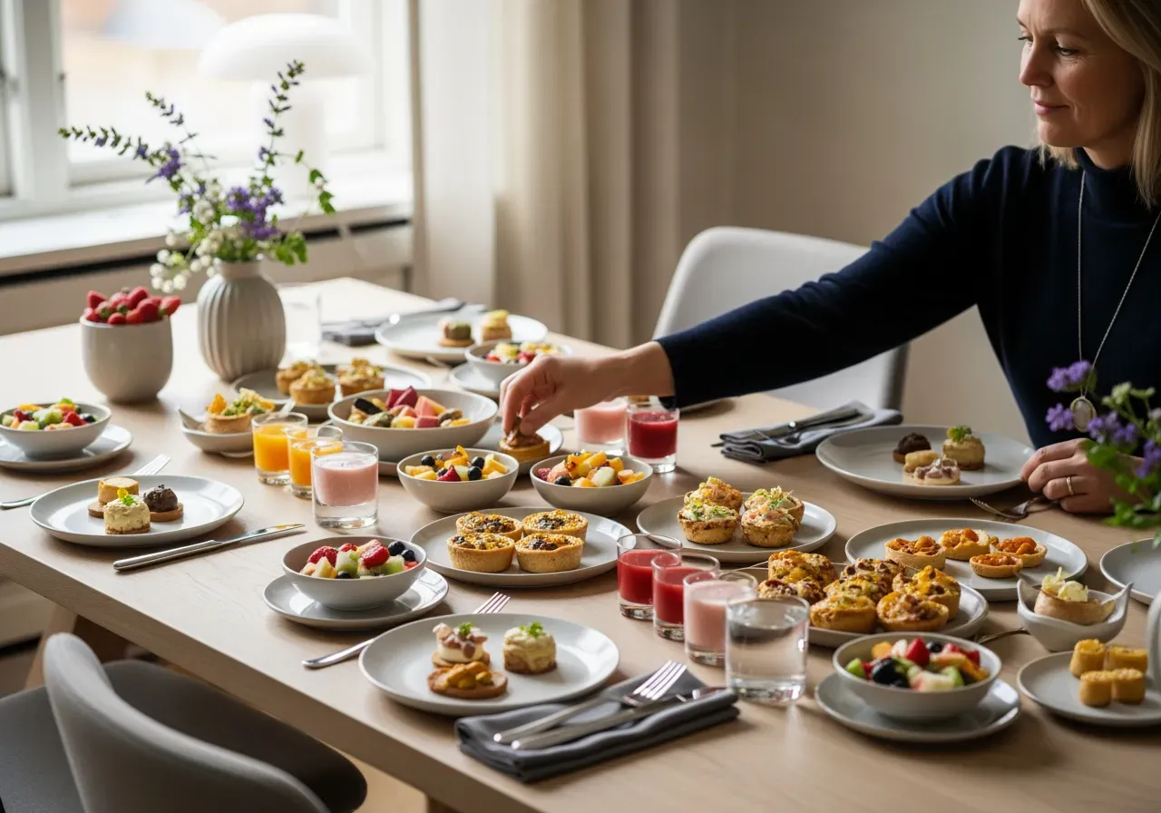 Lyxig förmiddag med brunchprovningar
