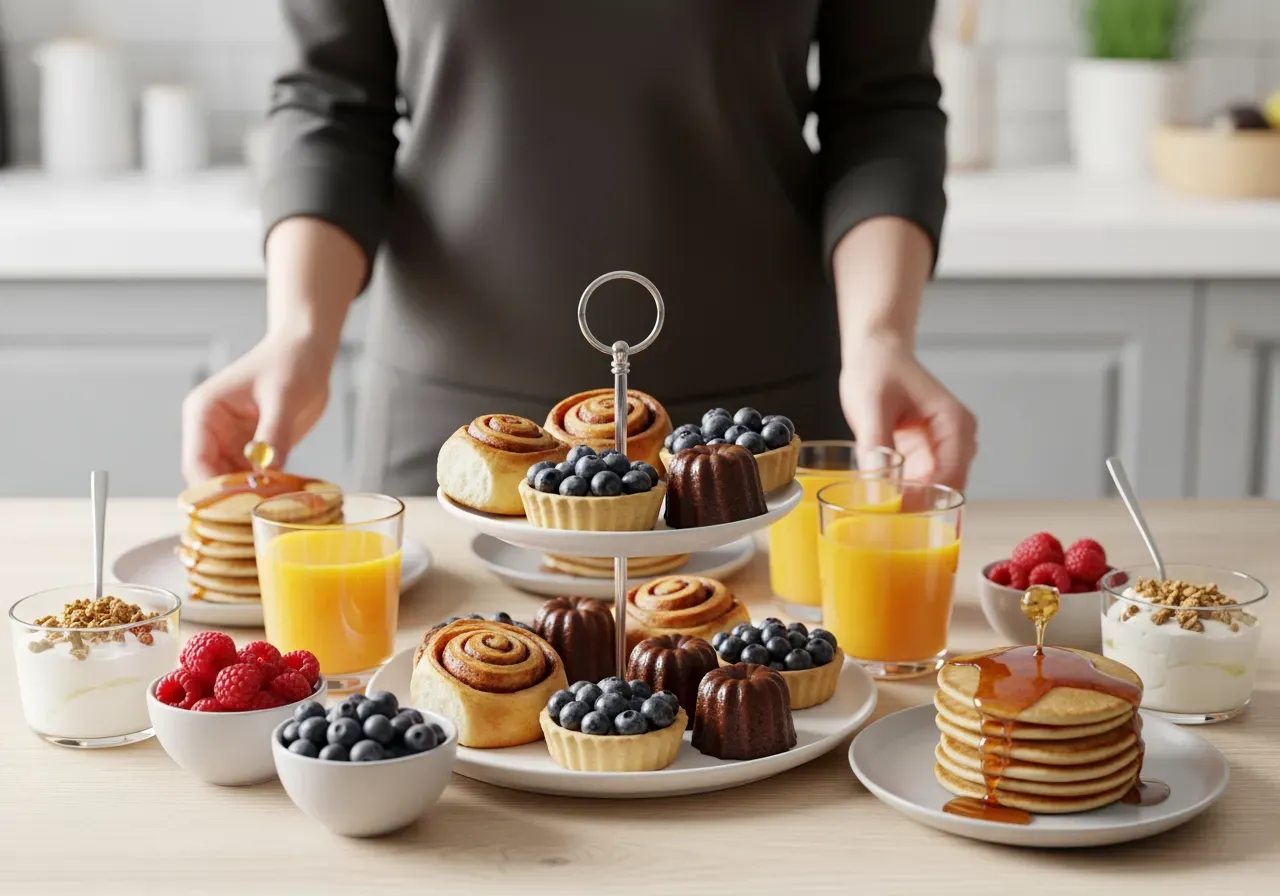 Söta bruncher och provningar för nybörjare