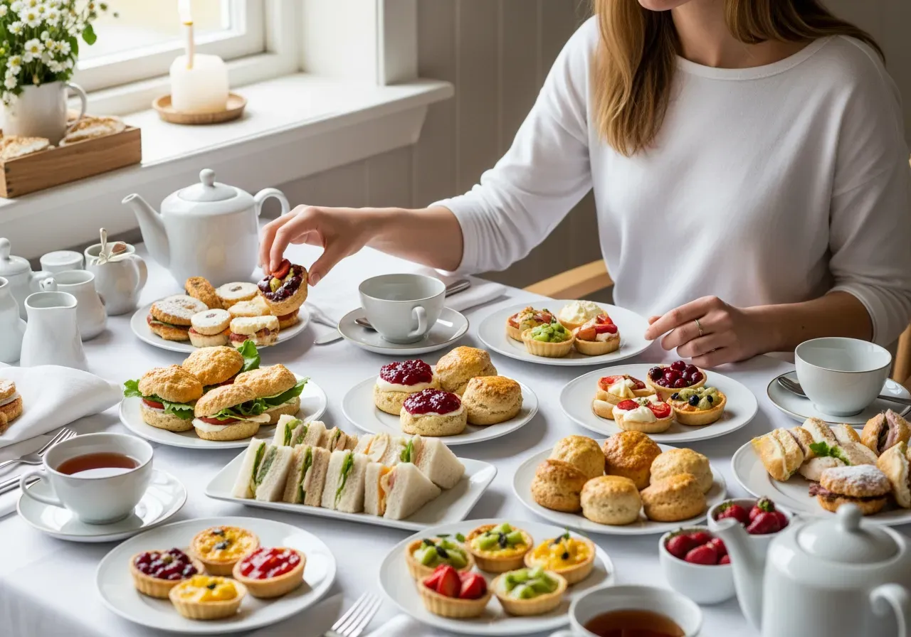 Brunch och afternoon tea inspiration