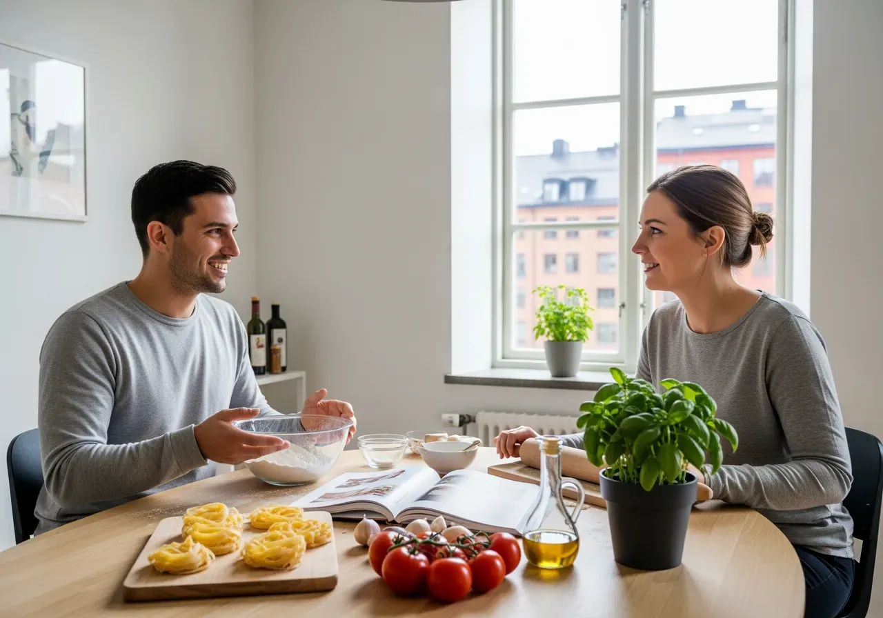 Italiensk par-kurs i Göteborg
