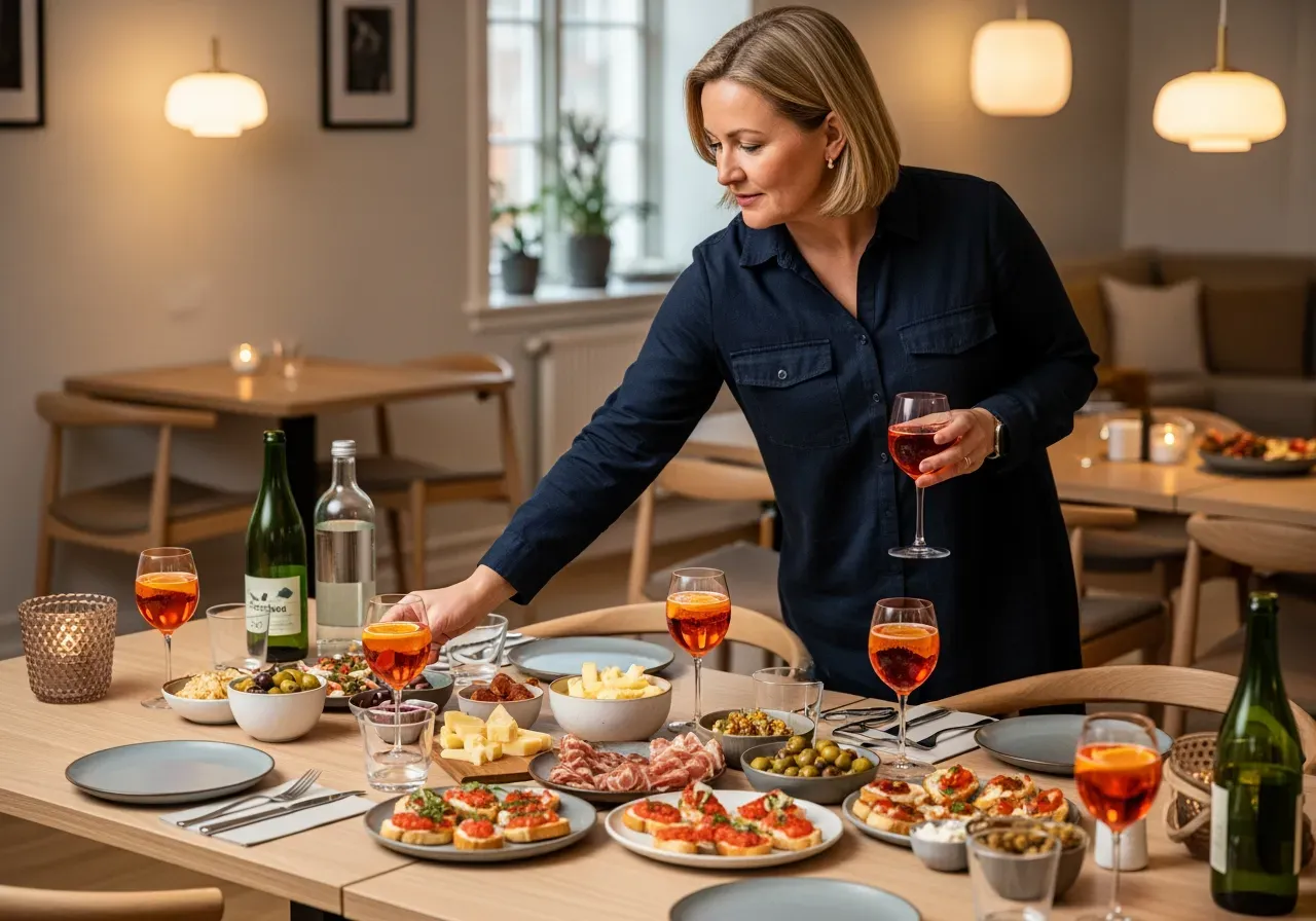 Italiensk aperitivo för små grupper