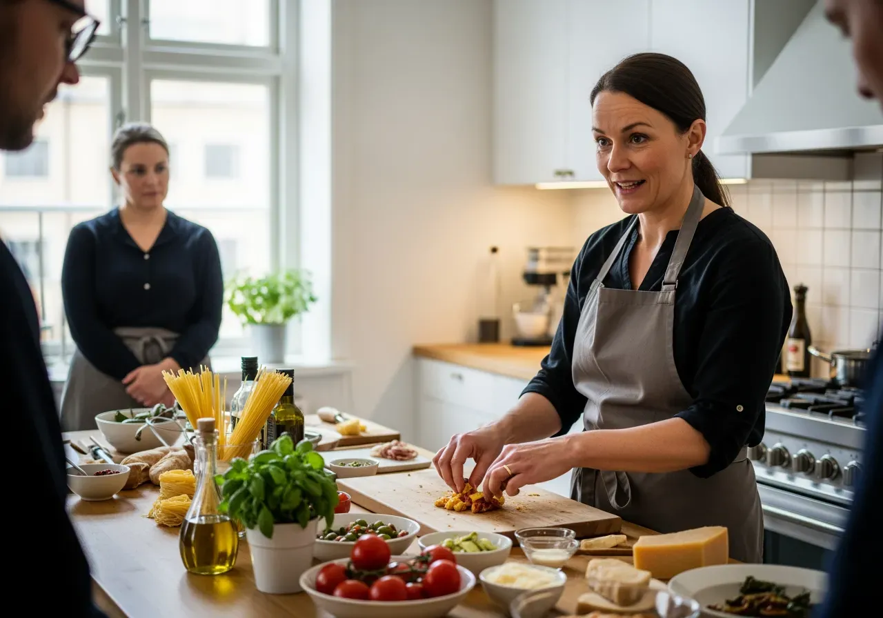 Fortsättningskurs italiensk festmat i Stockholm