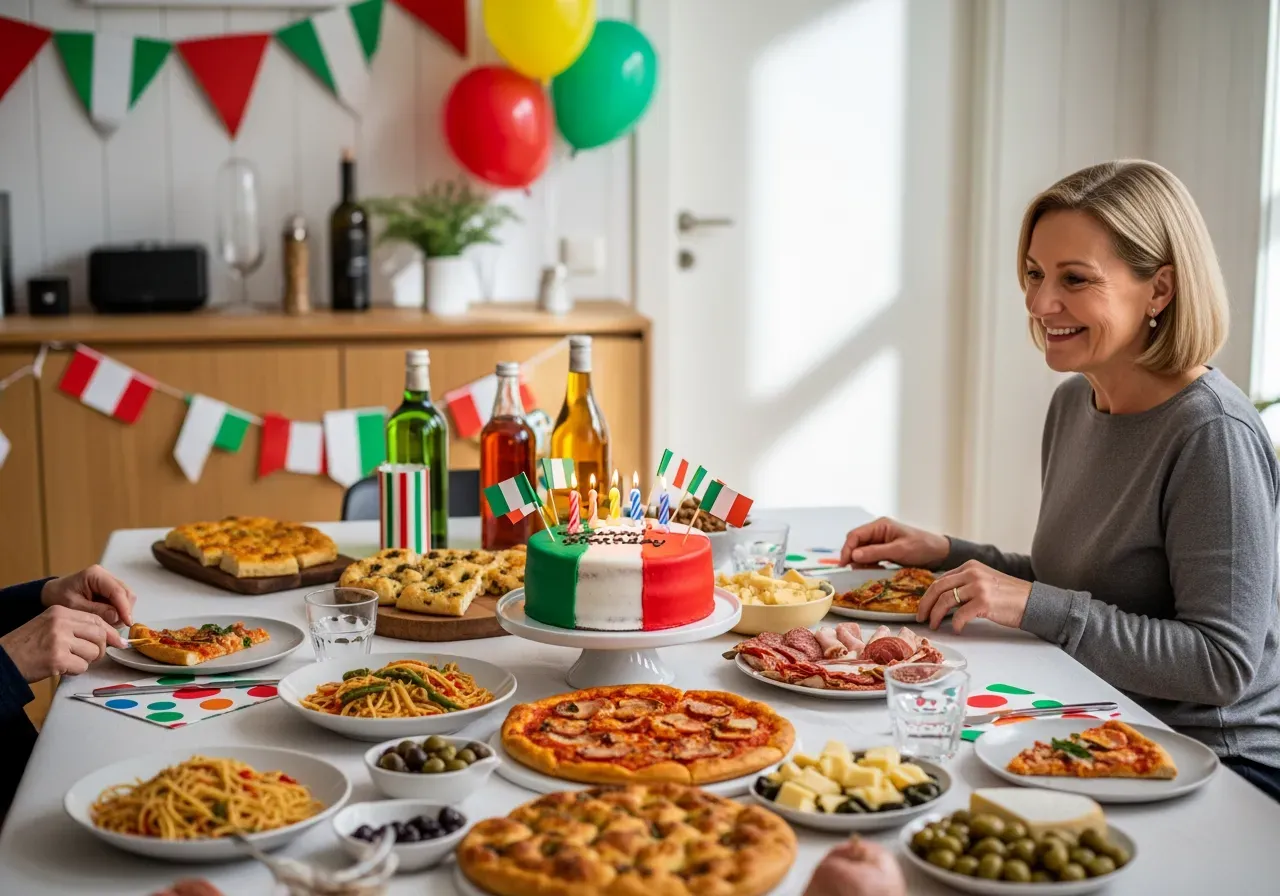 Italiensk födelsedag i Stockholm