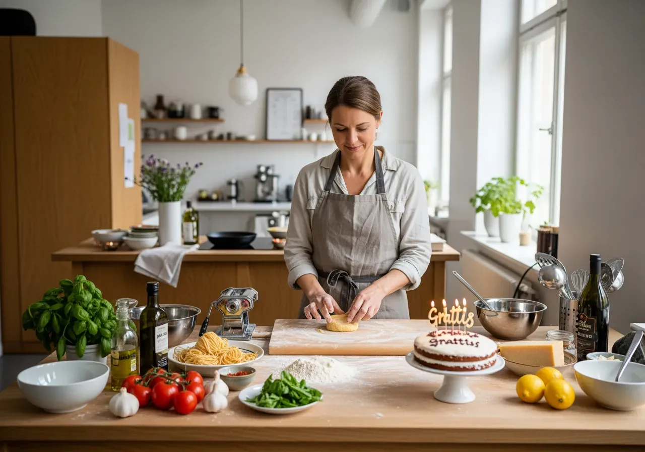 Italiensk födelsedagskurs i Stockholm