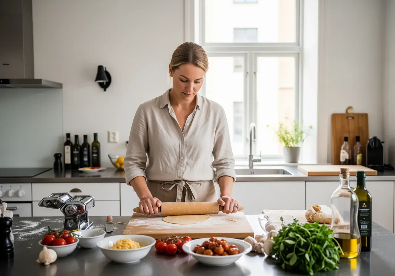 Italiensk matlagningskurs för par Göteborg