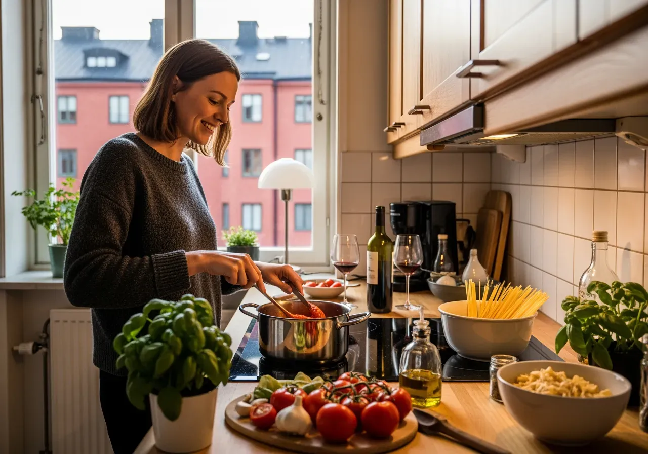Italiensk matlagningskväll i Göteborg