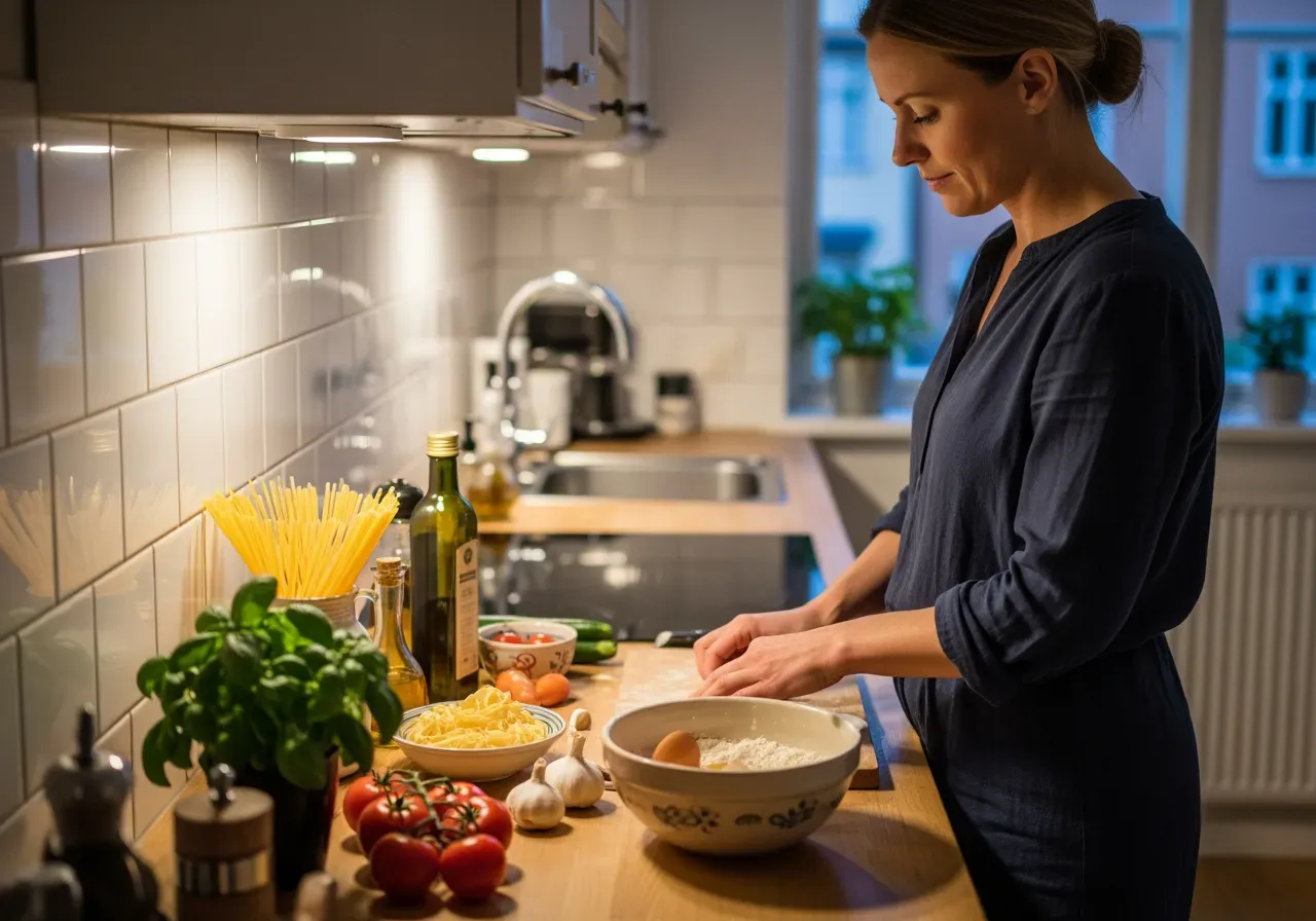 Italiensk matlagningskväll i Stockholm