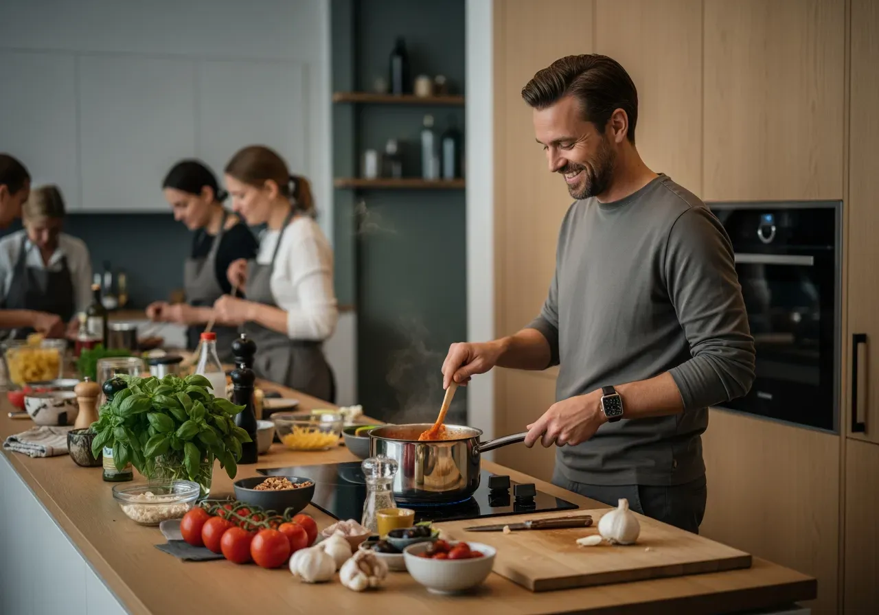 Fortsättningskurs italiensk vardagsmat i Stockholm
