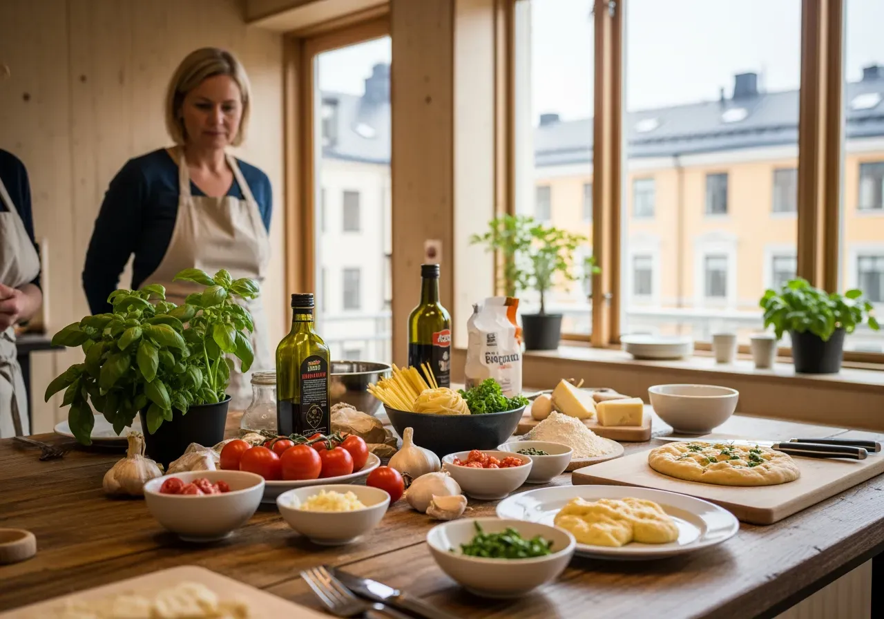 Italiensk vardagsmat kurs Göteborg