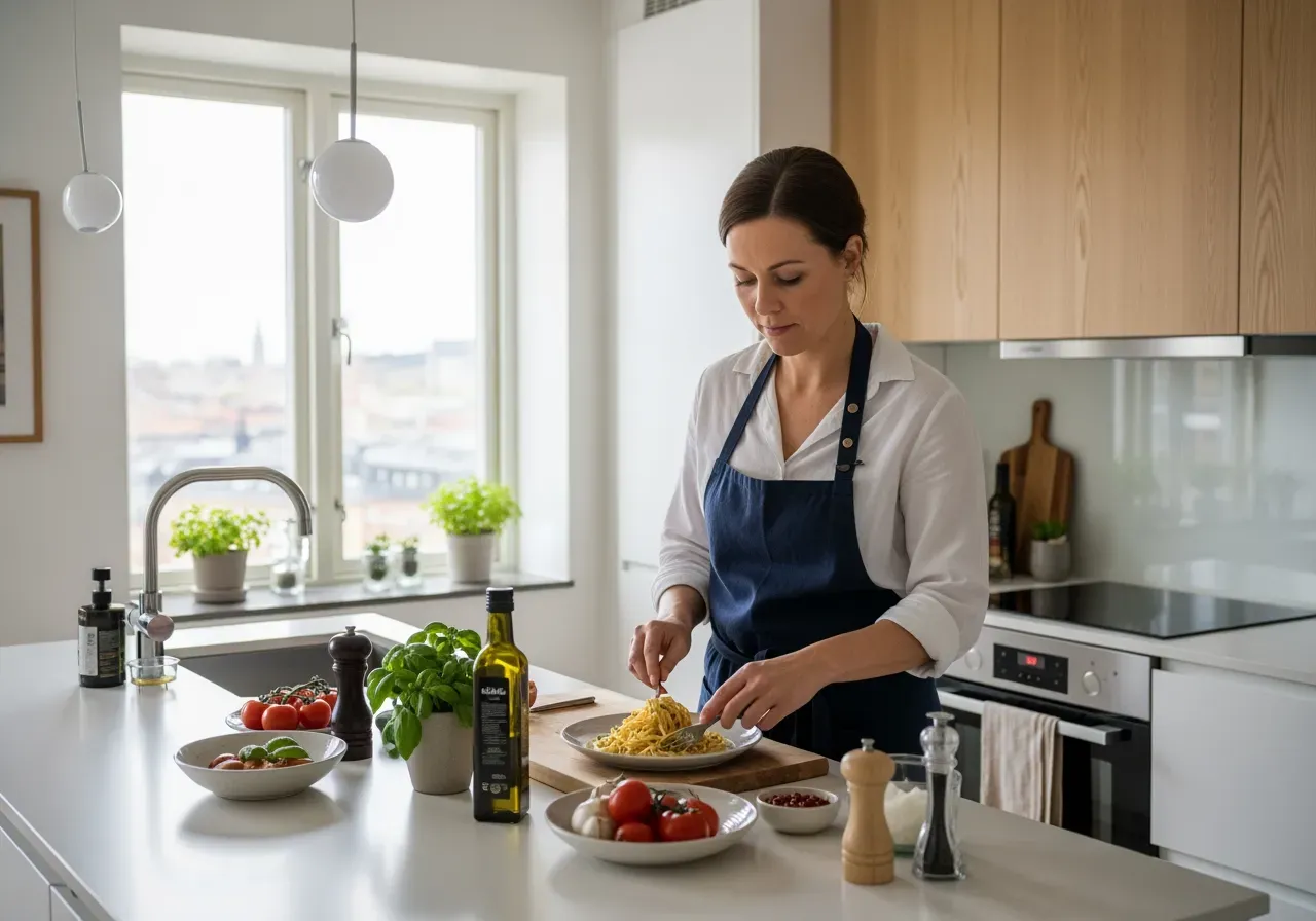 Laga italiensk trerätters i Göteborg