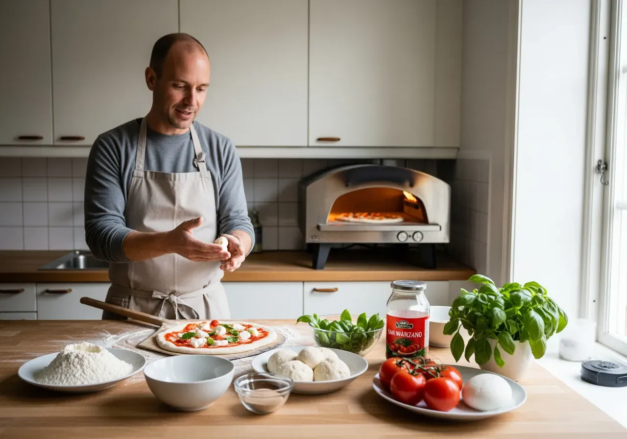 Napolitansk pizzakurs i Stockholm