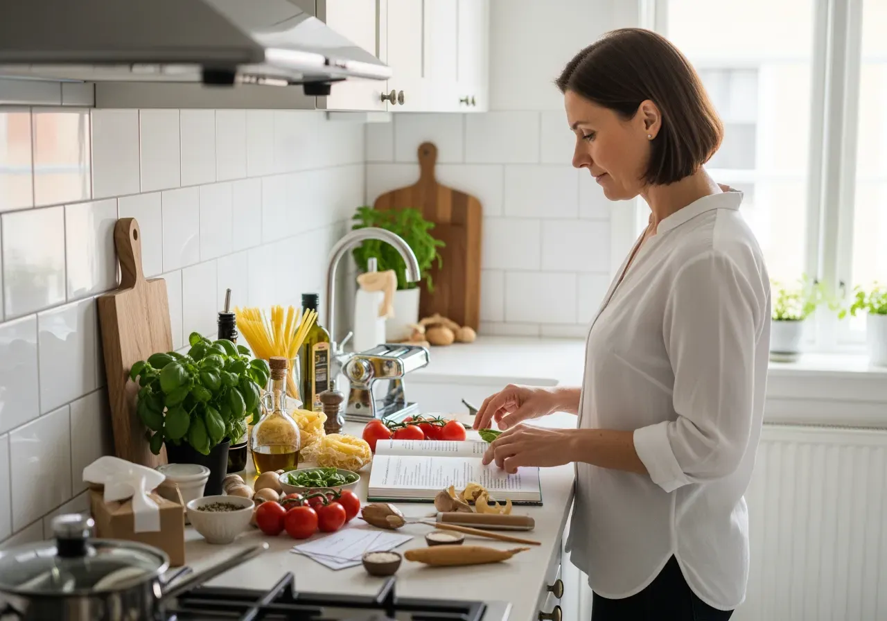 Presenttips nybörjarkurs italiensk matlagning