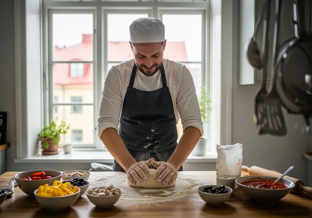 Pizzakurs för nybörjare i Göteborg