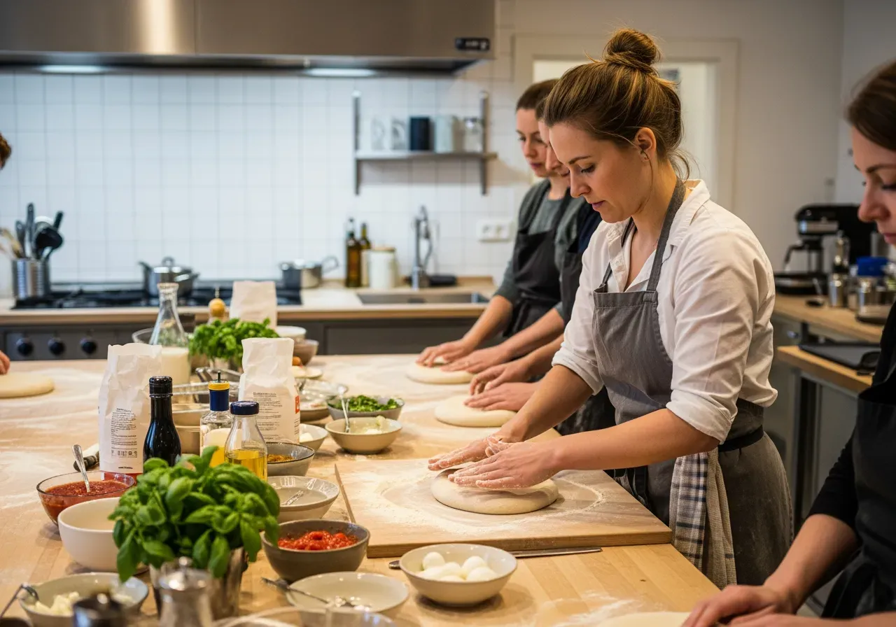 Pizzakurs i Göteborg för nybörjare