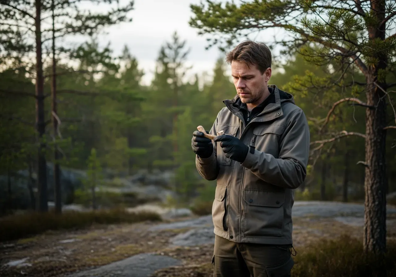 Avancerad mordgåta i Umeå utomhus