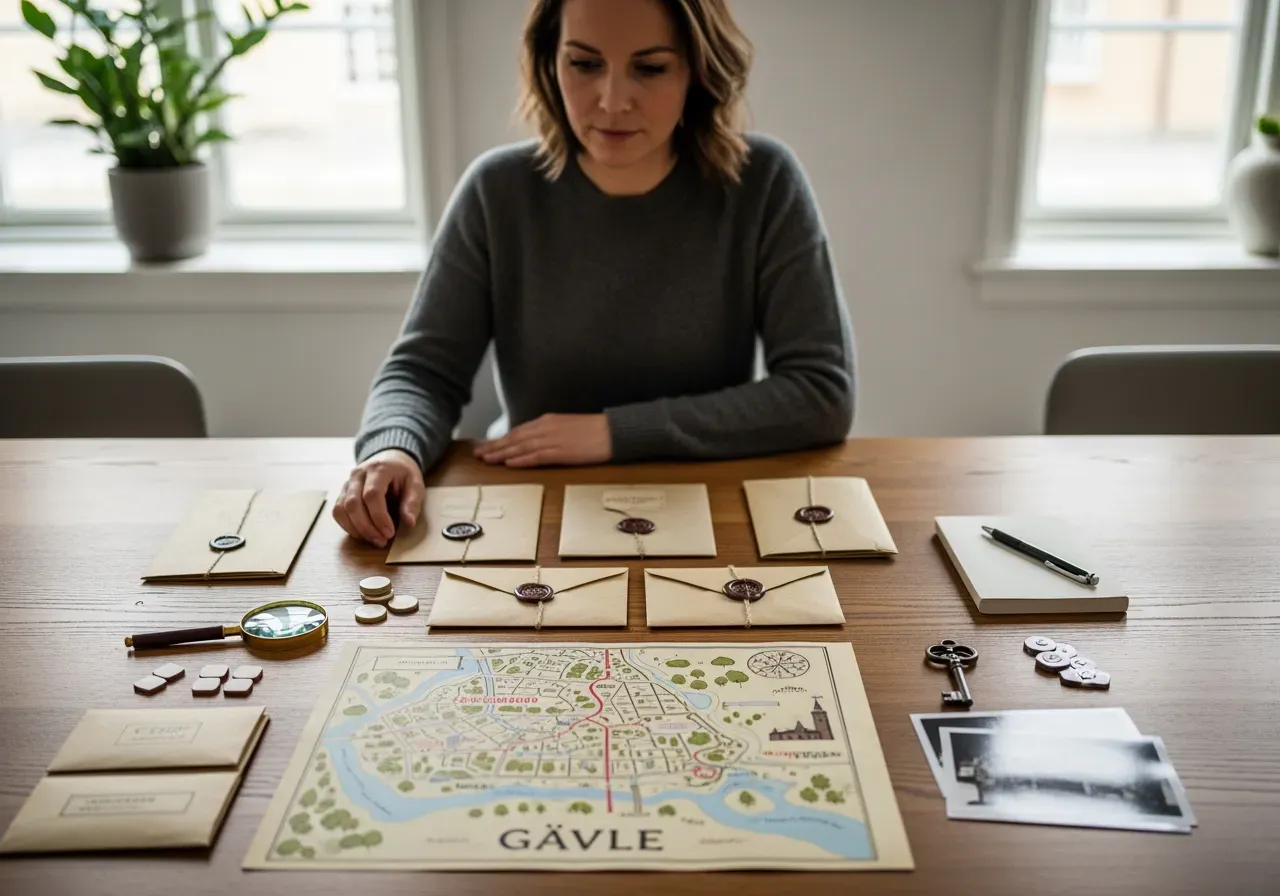 Självguidad mordgåta för företag Gävle