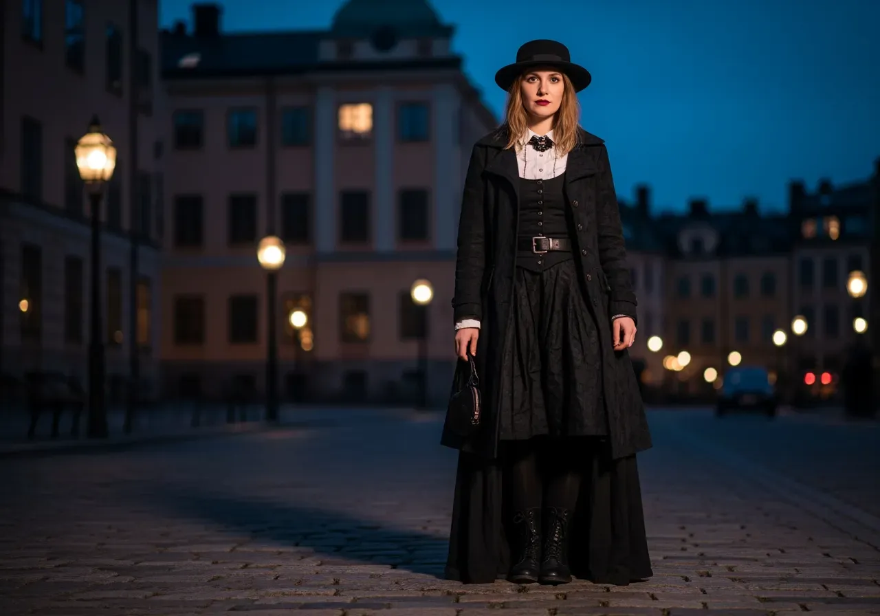 Kläder för spökvandring i Stockholm