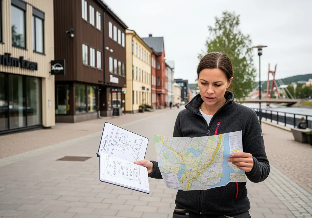 Knep för självguidad mordgåta i Umeå