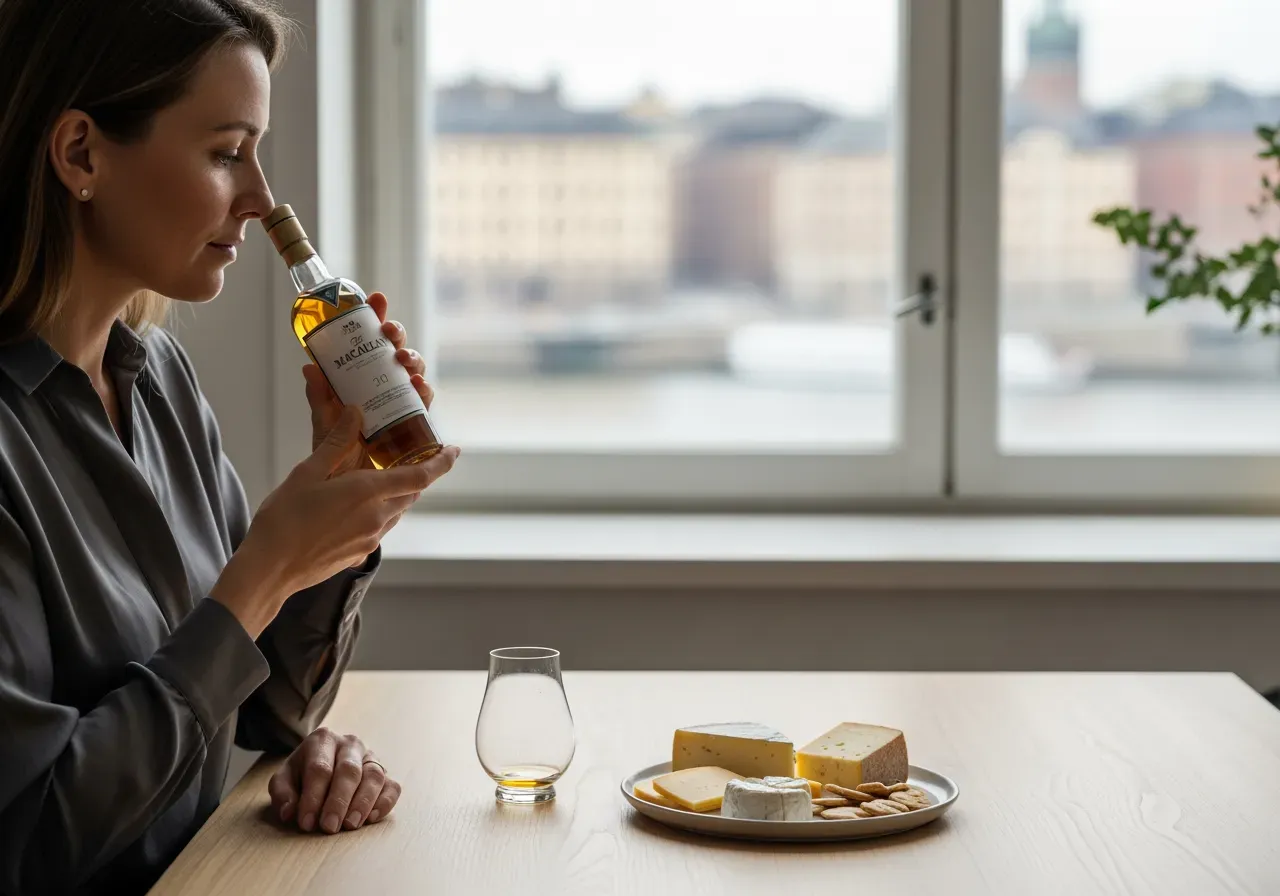 Doftguide Macallan med ost i Stockholm
