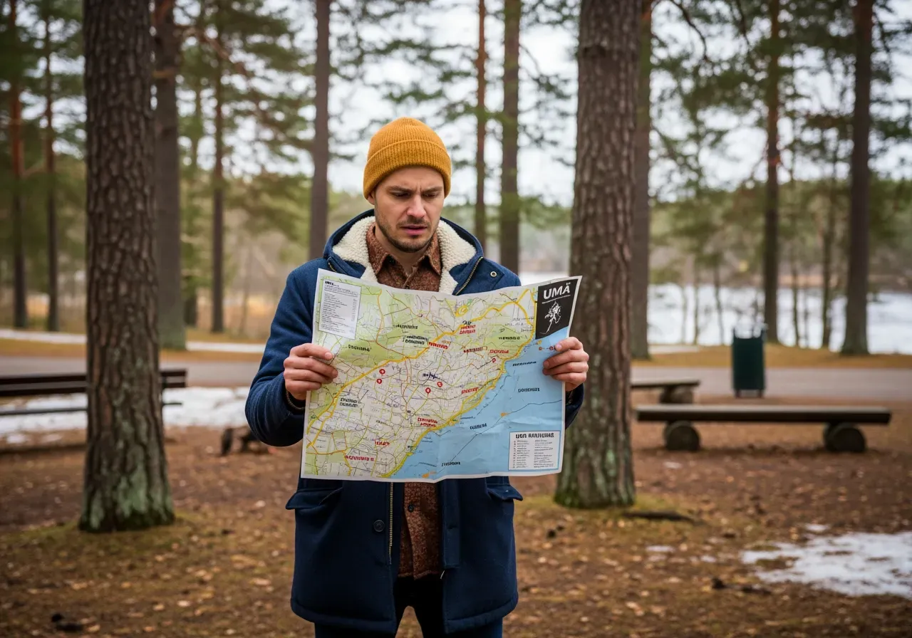 Nybörjarmisstag i Umeås självguidad mordgåta