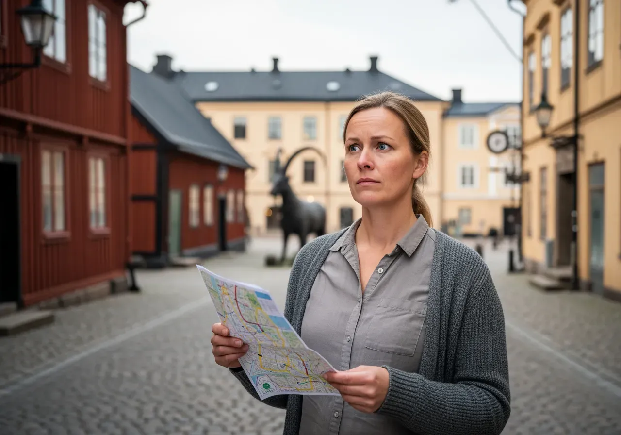 Självguidad mordgåta i Gävle