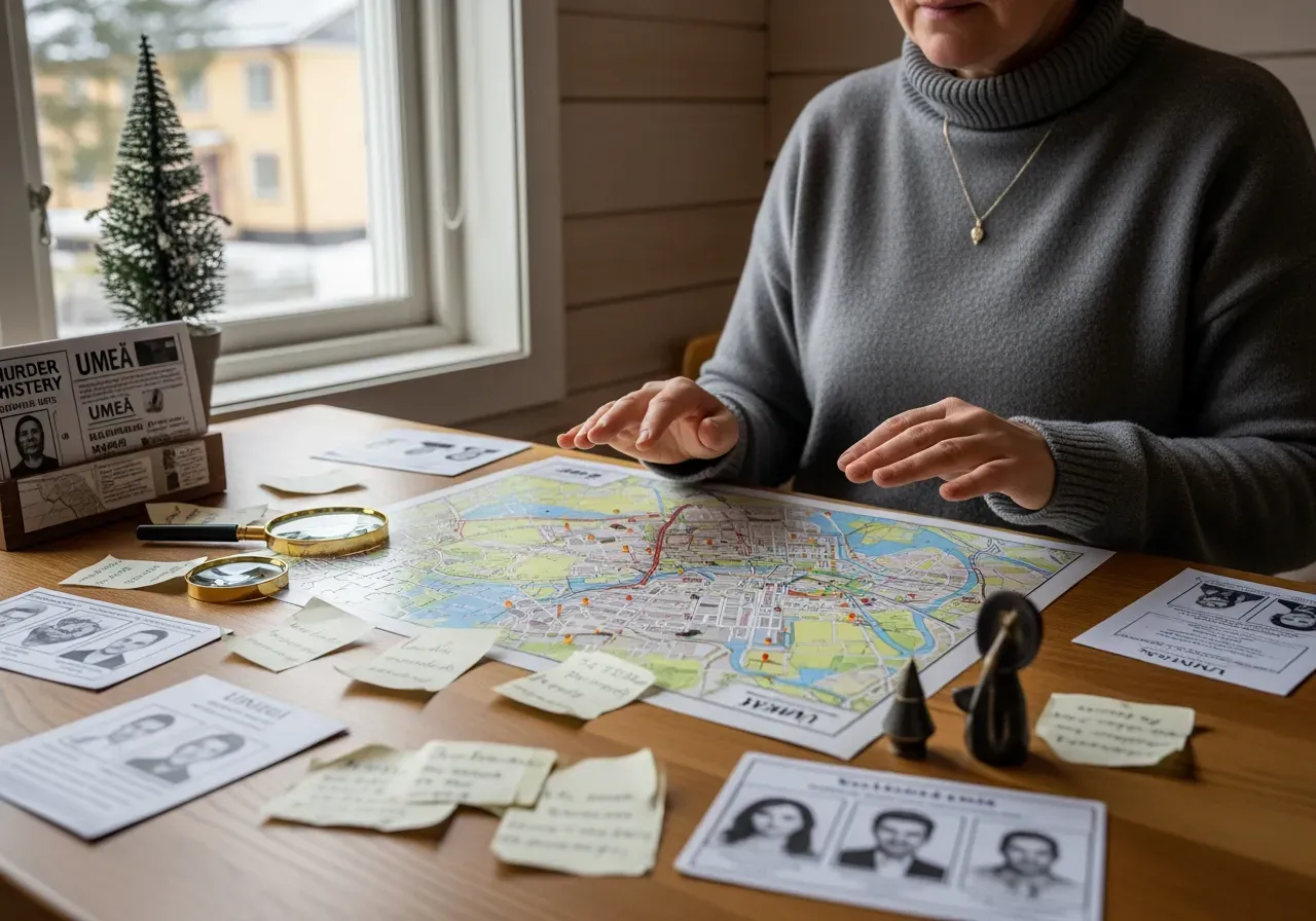 Pusselteknik för mordgåta i Umeå