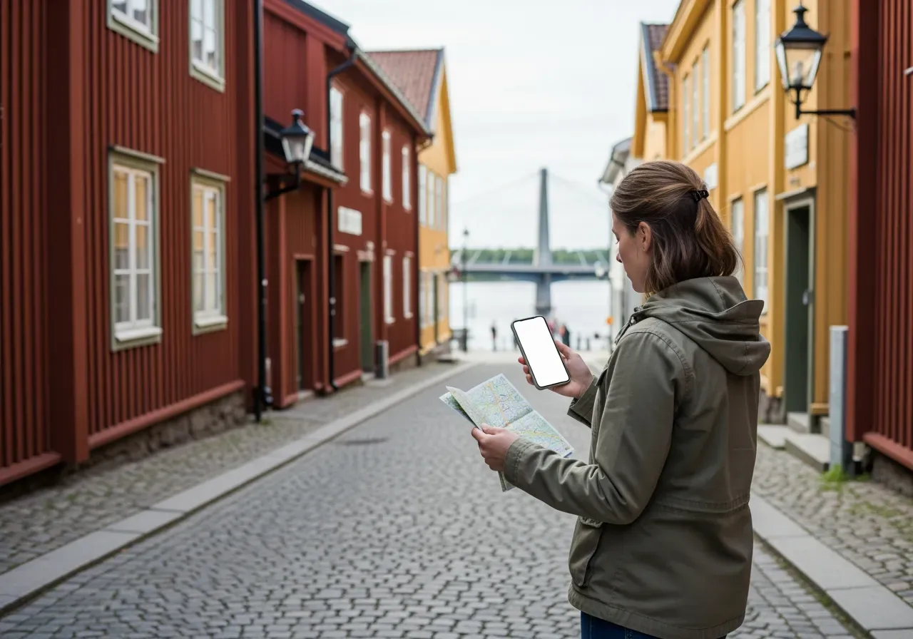 Självguidad mordgåta i Umeå solo