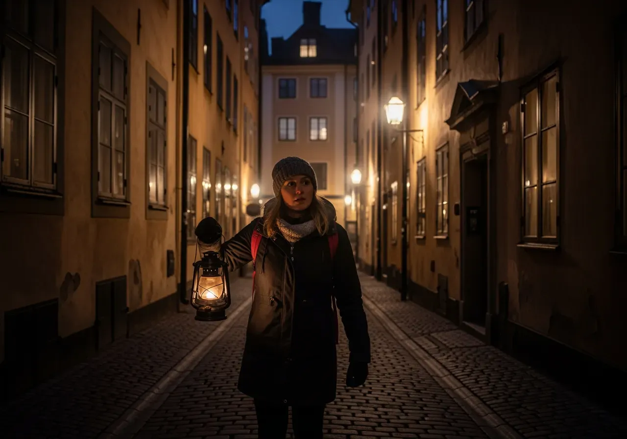 Spökvandring i Stockholm för nybörjare