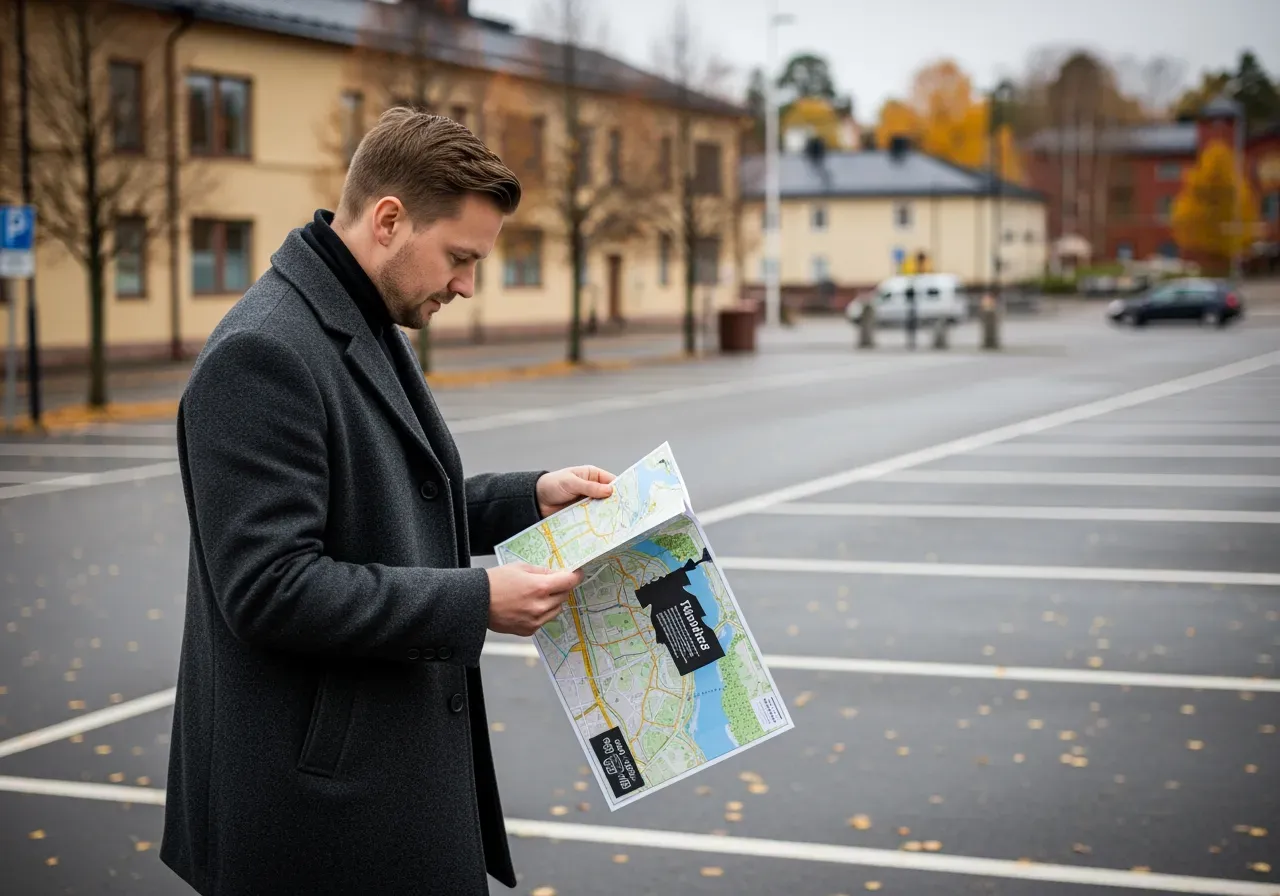 Start och parkering mordgåta Umeå