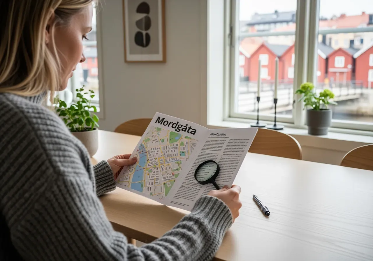 Tips för självguidad mordgåta Gävle