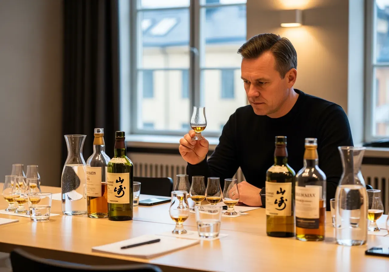 Japansk whiskyprovning för fortsättare i Stockholm