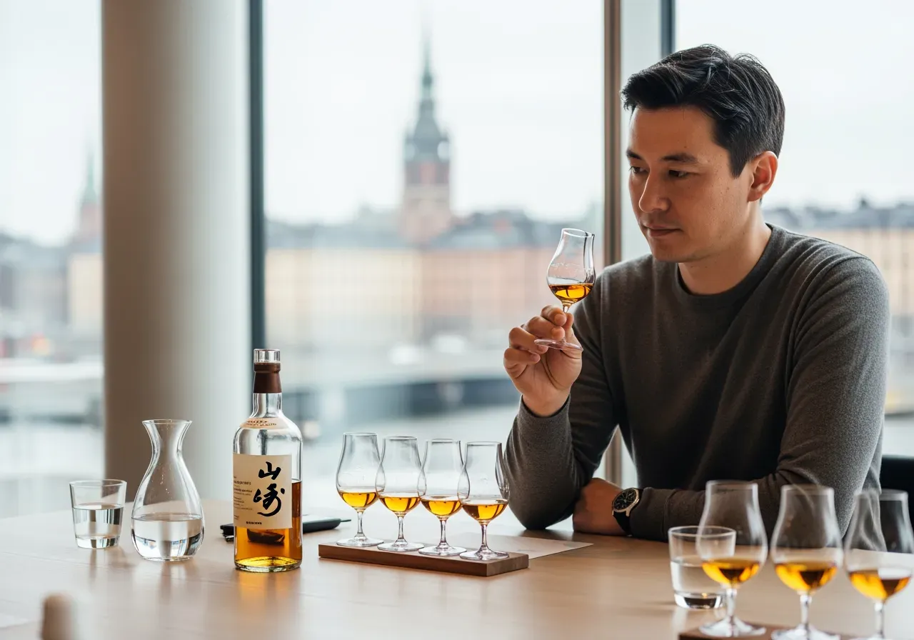 Japansk whiskyprovning i Stockholm