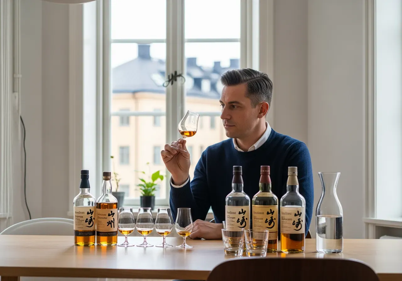 Japansk whiskyprovning i Stockholm