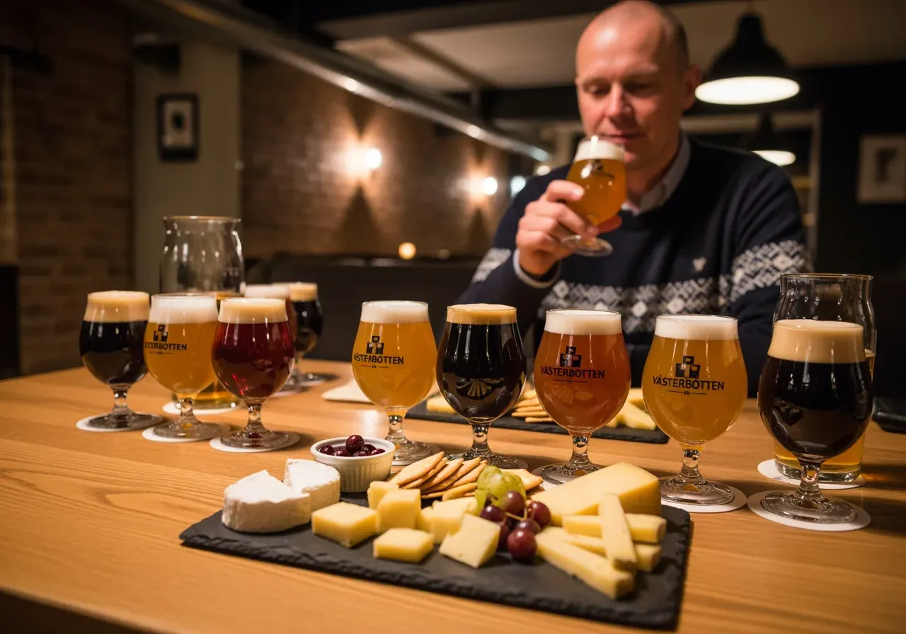 Ölprovning och ost i Malmö