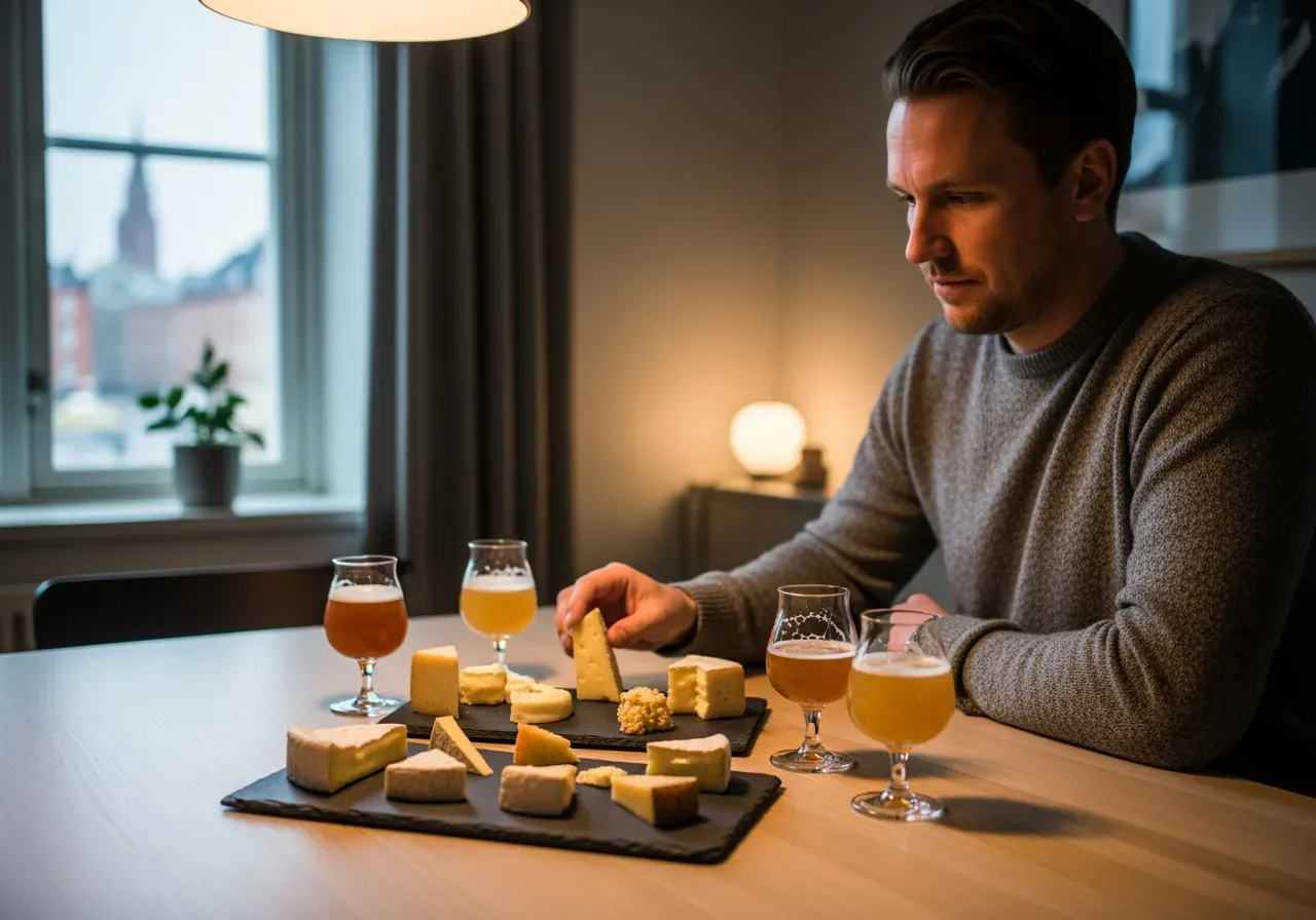 Ost och ölprovning i Malmö