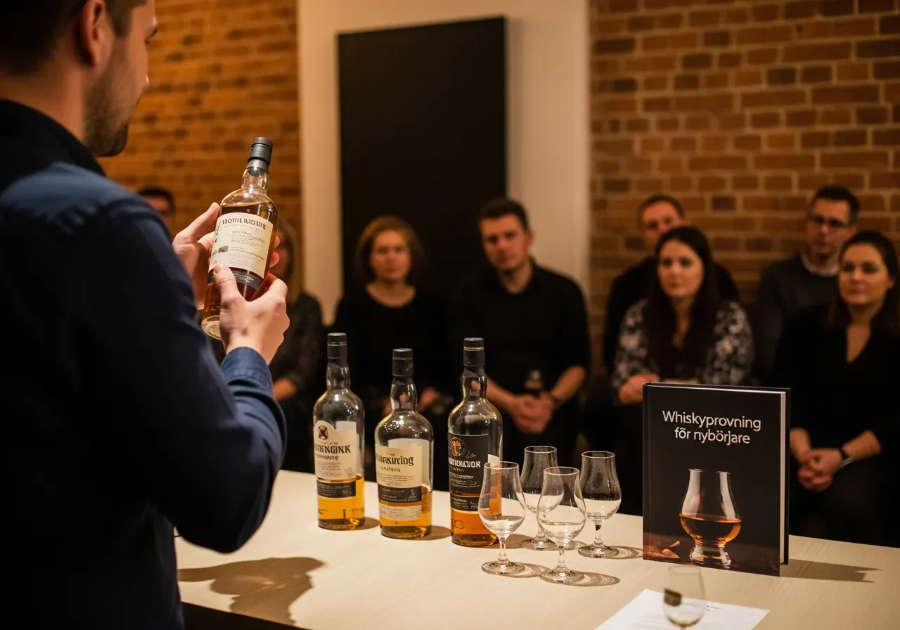 Whiskyprovning för nybörjare i Malmö