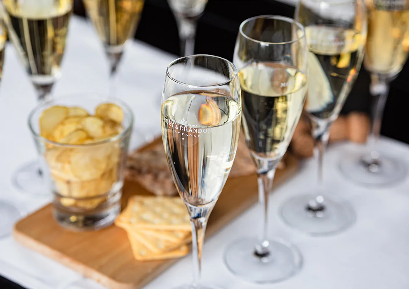 Bubbelprovning med tapas