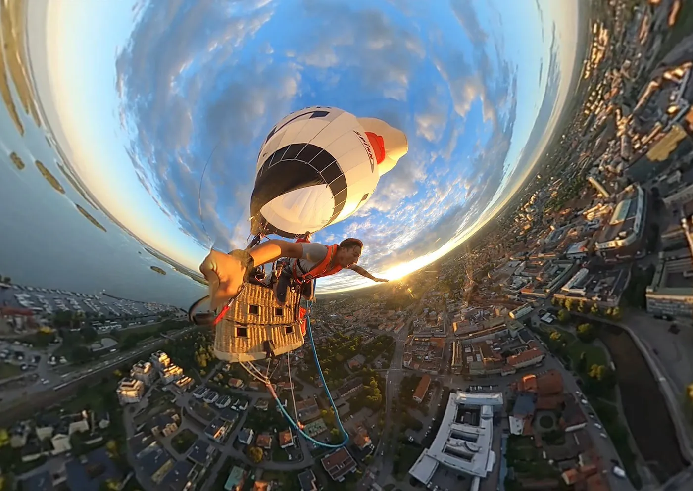 Bungy Jump från Luftballong för två
