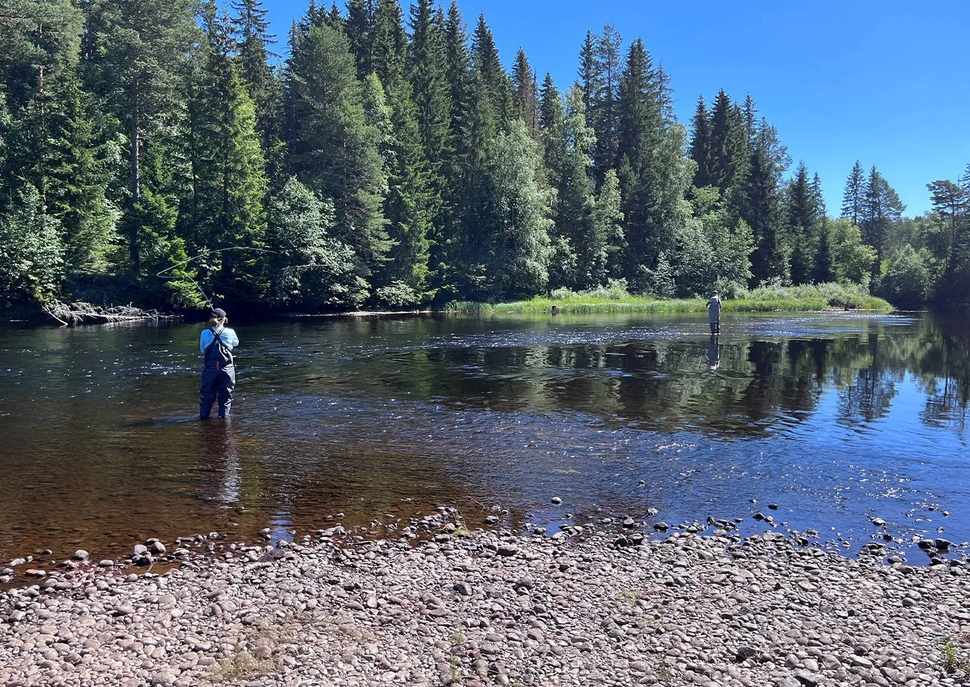 Flugfiskekurs för två