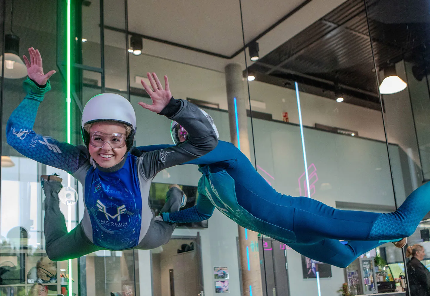 Flytribe Vindtunnel för två