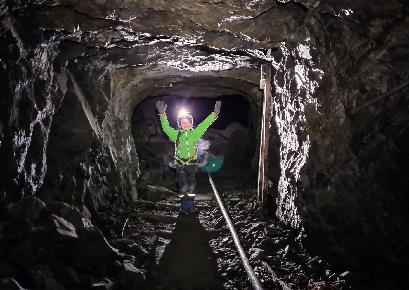 Gruvtur i Äventyrsgruvan barn