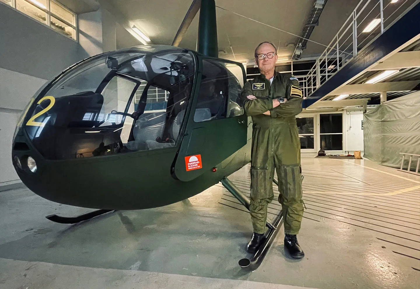 Helikoptersimulator för två
